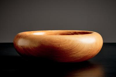  Werkst tte Carl Aub ck Turned Wooden Bowl by Werkst tte Carl Aub ck