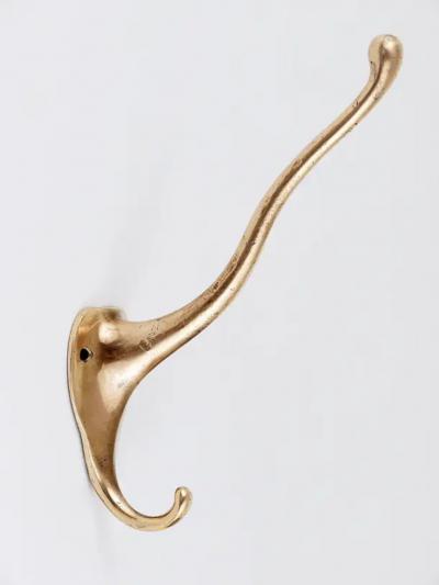 Werkst tte Hagenauer Wien Adolf Loos Art Nouveau Brass Wall Coat Hook Werkst tte Hagenauer Austria 1910