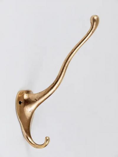 Werkst tte Hagenauer Wien Adolf Loos Art Nouveau Brass Wall Coat Hook Werkst tte Hagenauer Austria 1910