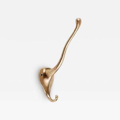  Werkst tte Hagenauer Wien Adolf Loos Art Nouveau Brass Wall Coat Hook Werkst tte Hagenauer Austria 1910