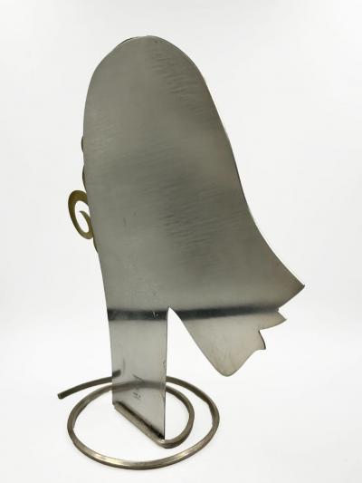  Werkst tte Hagenauer Wien Female Profile Sculpture by Hagenauer Vienna circa 1935