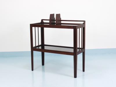  Werkst tte Hagenauer Wien Hagenauer Jirasek Unique Side Table Book Shelf Shelving Unit Vienna 1940s