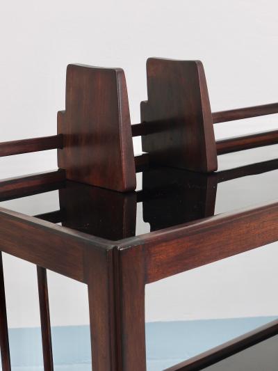  Werkst tte Hagenauer Wien Hagenauer Jirasek Unique Side Table Book Shelf Shelving Unit Vienna 1940s