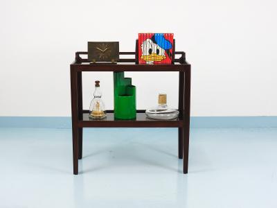  Werkst tte Hagenauer Wien Hagenauer Jirasek Unique Side Table Book Shelf Shelving Unit Vienna 1940s