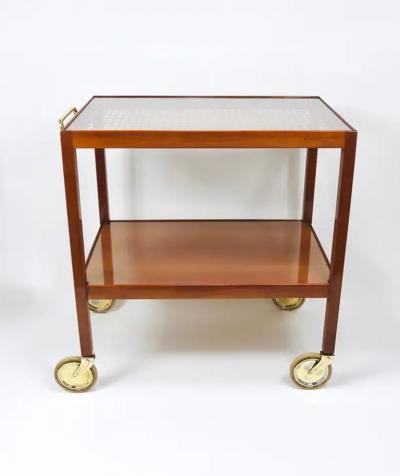  Werkst tte Hagenauer Wien Julius Jirasek Werkst tte Hagenauer Bar Cart Serving Trolley Vienna 1930s