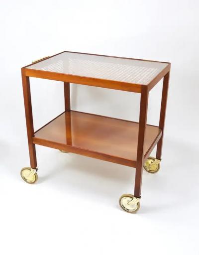  Werkst tte Hagenauer Wien Julius Jirasek Werkst tte Hagenauer Bar Cart Serving Trolley Vienna 1930s
