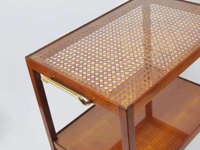  Werkst tte Hagenauer Wien Julius Jirasek Werkst tte Hagenauer Bar Cart Serving Trolley Vienna 1930s