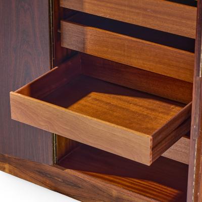  Westnofa Furniture Westnofa Mid Century Norwegian Rosewood Gentlemans Chest Dresser