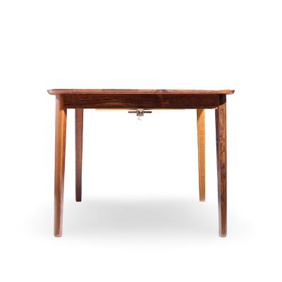  Westnofa Furniture Westnofa Mid Century Norwegian Rosewood Hidden Leaf Expanding Dining Table