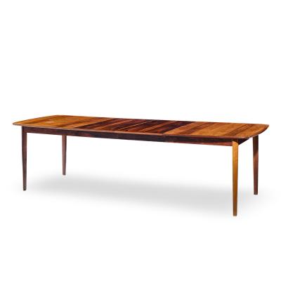  Westnofa Furniture Westnofa Mid Century Norwegian Rosewood Hidden Leaf Expanding Dining Table