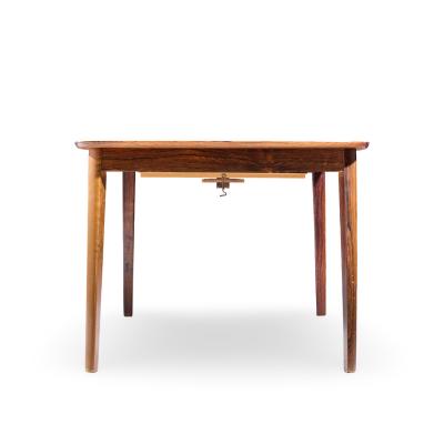  Westnofa Furniture Westnofa Mid Century Norwegian Rosewood Hidden Leaf Expanding Dining Table