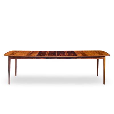  Westnofa Furniture Westnofa Mid Century Norwegian Rosewood Hidden Leaf Expanding Dining Table