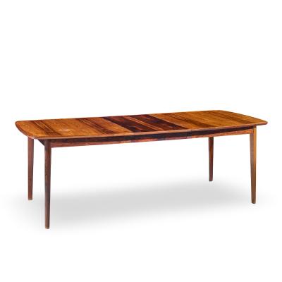  Westnofa Furniture Westnofa Mid Century Norwegian Rosewood Hidden Leaf Expanding Dining Table