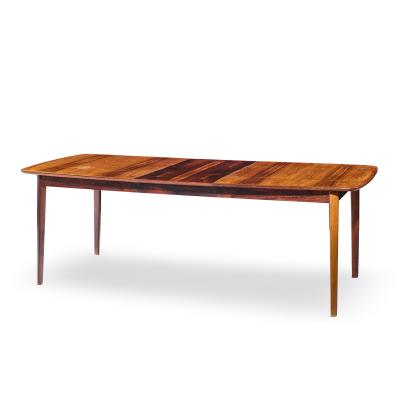  Westnofa Furniture Westnofa Mid Century Norwegian Rosewood Hidden Leaf Expanding Dining Table