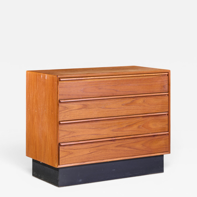  Westnofa Furniture Westnofa Mid Century Norwegian Teak 4 Drawer Dresser