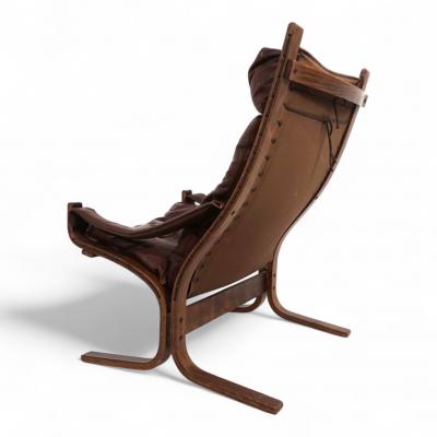  Westnofa Furniture Westnofa Siesta leather lounge chair by Ingmar Relling 1960