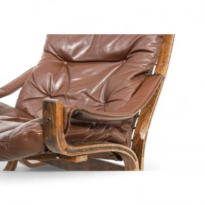  Westnofa Furniture Westnofa Siesta leather lounge chair by Ingmar Relling 1960