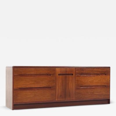  Westnofa Furniture Westnofa Style Mid Century Danish Rosewood Lowboy Dresser