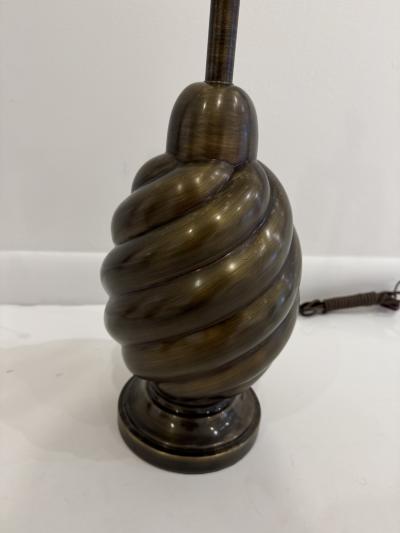  Westwood Industries Pair of Aged Brass Westwood American 1960s Mid Century Table Lamps