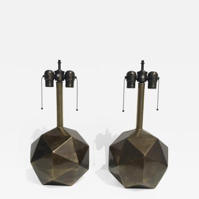  Westwood Industries Pair of Geometric Sphere Westwood Lamps