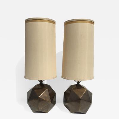  Westwood Industries Pair of Westwood Geometric Sphere Lamps