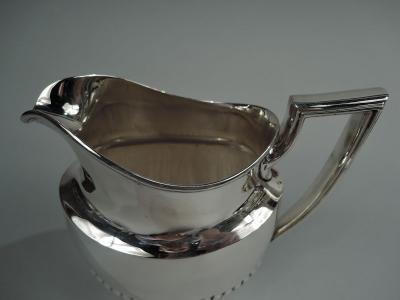  Whiting Manufacturing Co Antique Whiting Edwardian Classical Sterling Silver Creamer