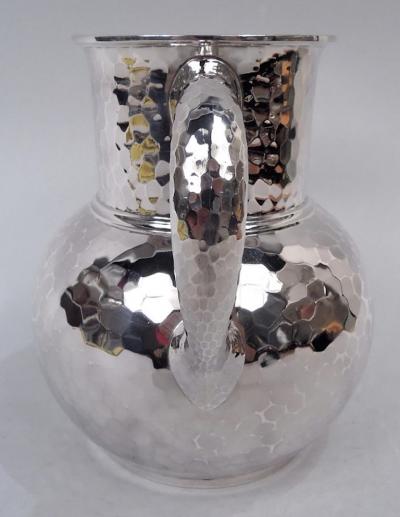  Whiting Manufacturing Co Antique Whiting Japonesque Craftsman Hand Hammered Water Pitcher