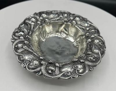  Whiting Manufacturing Company Sterling Silver Lilly of the Valley Bon Bon Dish by Whiting Division