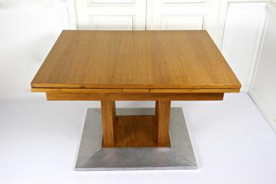  Wiener Werkst tte 20th Century Josef Hoffmann Dining Table Oakwood Extendable AT ca 1905