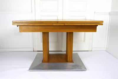  Wiener Werkst tte 20th Century Josef Hoffmann Dining Table Oakwood Extendable AT ca 1905