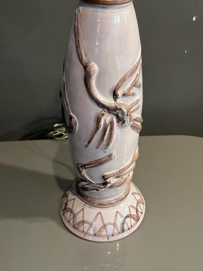  Wiener Werkst tte ART DECO AUSTRIAN POTTERY LAMP