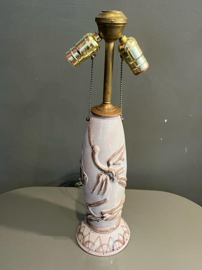  Wiener Werkst tte ART DECO AUSTRIAN POTTERY LAMP