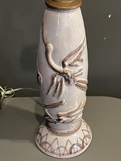  Wiener Werkst tte ART DECO AUSTRIAN POTTERY LAMP