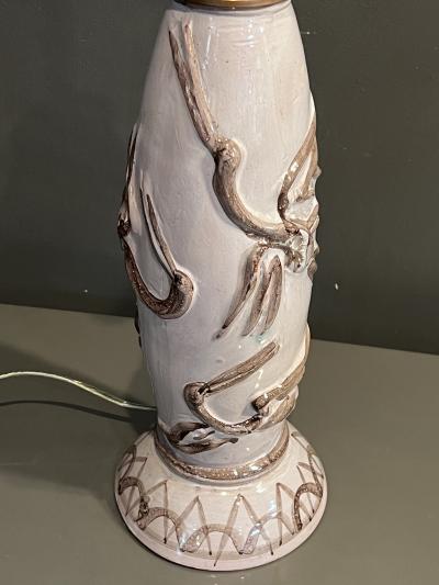  Wiener Werkst tte ART DECO AUSTRIAN POTTERY LAMP