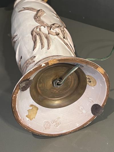  Wiener Werkst tte ART DECO AUSTRIAN POTTERY LAMP