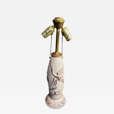  Wiener Werkst tte ART DECO AUSTRIAN POTTERY LAMP