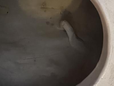  Wiener Werkst tte AUSTRIAN CERAMIC BLACK CAT WITH GLASS EYES BY WIENER WERKSTATTE