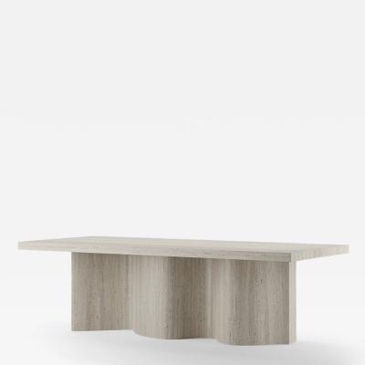  Wil n Jong Candence Dining Table Travertine