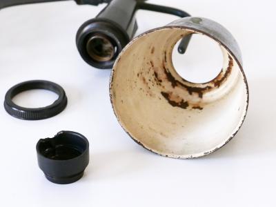  Wilhelm Bader Rare Huge Adjustable Bauhaus Scissor Wall Lamp by Wilhelm B der Germany 1930s