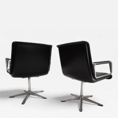  Wilkhahn Wilkhahn Delta 2 piece set of conference dining chairs by Delta Group 1960
