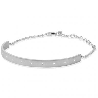  Wille Jewellery Wille Jewellery Diamond Silver Cosmos Chain Bracelet