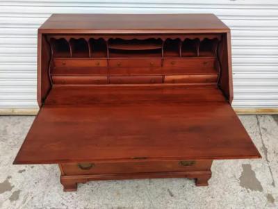  Willett Furniture Company 4 Drawer Willett Wildwood Cherry Secretary