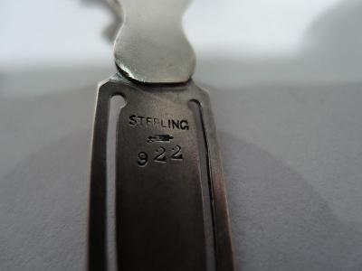  William B Kerr Co Antique Kerr American Art Nouveau Sterling Silver Bookmark