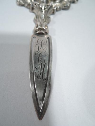  William B Kerr Co Antique Kerr American Art Nouveau Sterling Silver Bookmark