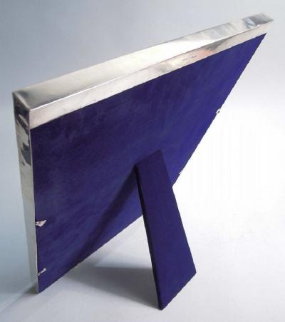  William B Kerr Co Large Antique American Art Nouveau Sterling Silver Table Mirror