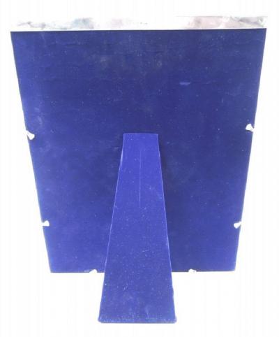  William B Kerr Co Large Antique American Art Nouveau Sterling Silver Table Mirror