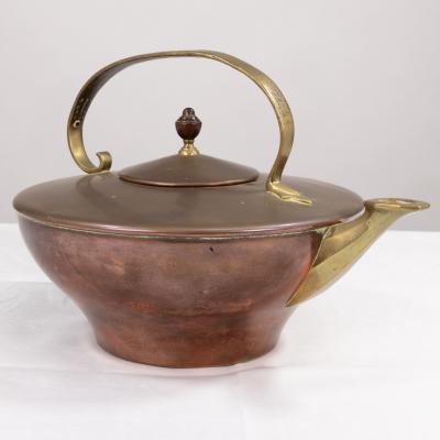 William Benson W A S Benson Co W A S Benson A Good Quality Arts Crafts Copper Brass Kettle