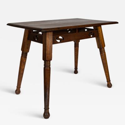  William Birch Ltd William Birch A Large Arts Crafts Oak Side Table