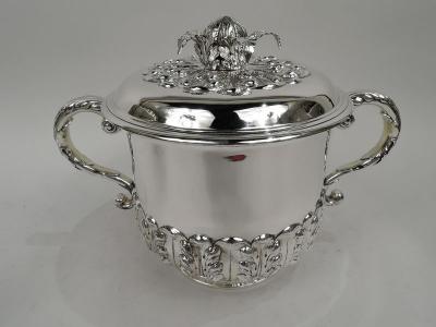  William Comyns Sons Ltd Antique English Edwardian Sterling Silver Covered Urn Trophy 1908
