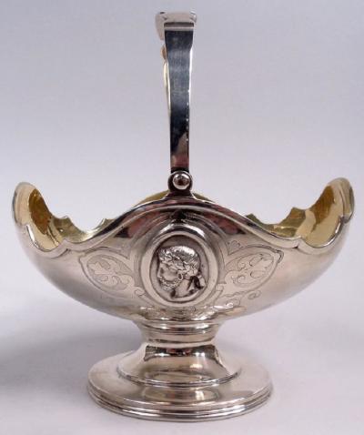  William Gale Son William Gale Medallion New York Classical Creamer Sugar 1862